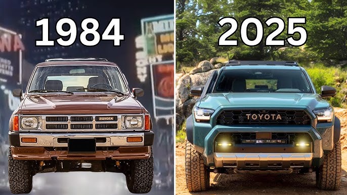 Toyota 4 Runner from 1984 to 2025