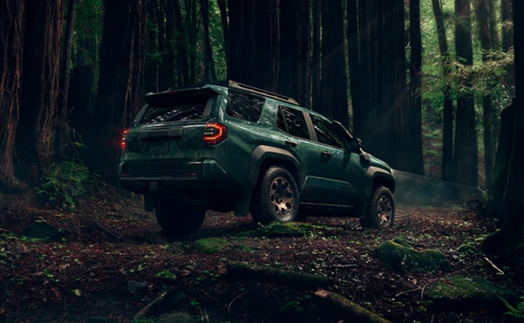 2025 Toyota 4Runner Trailhunter showcasing off-road capabilities